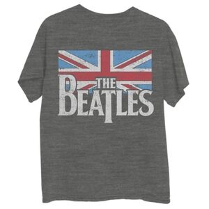 The Beatles Union Jack Navy T-Shirt